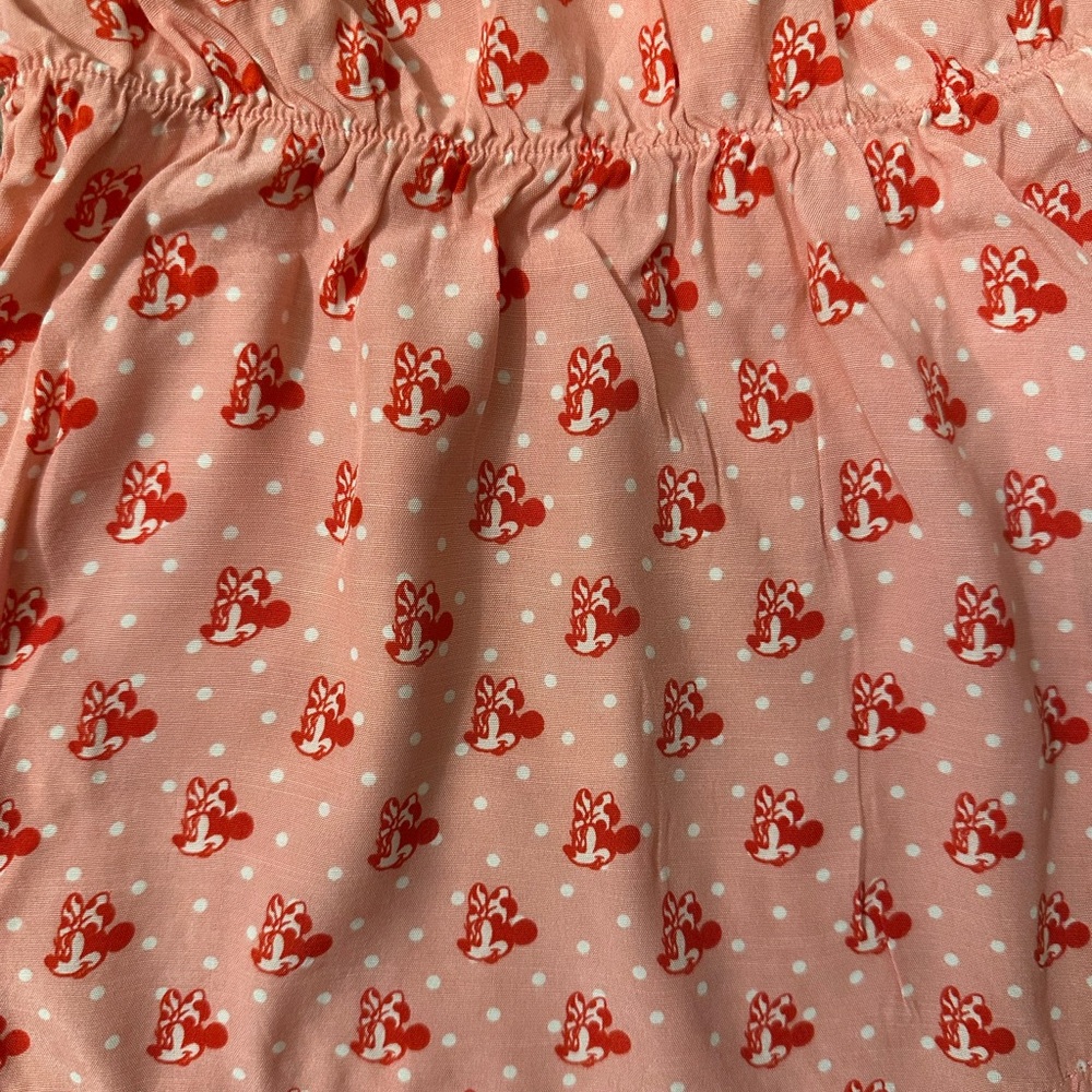 Disney Pink and Red Minnie Mouse Swim Coverup Toddler Girl Size 2 - Picture 2 of 5